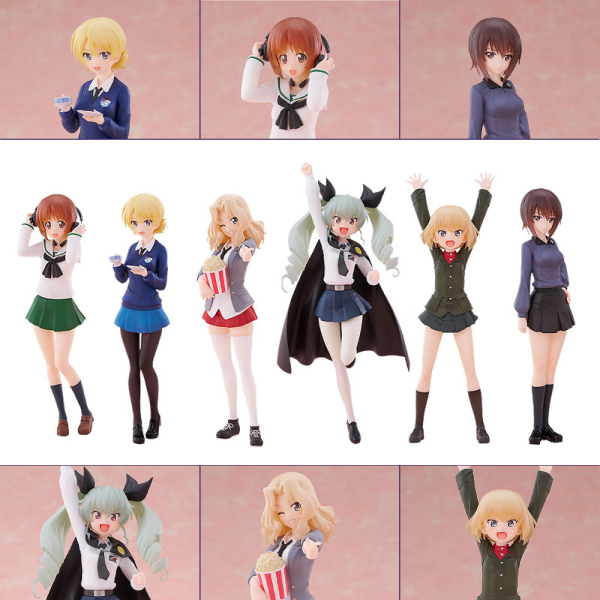 VISION CHILLfigg ガールズ&パンツァー 6個入りBOX メインビジュアル